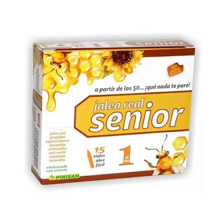 Jalea Real Senior 15 viales | Energía y vitalidad para adultos