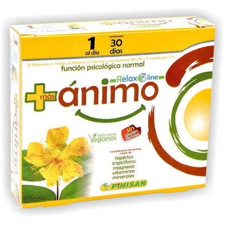 Más Ánimo 30 cápsulas | Energía mental y apoyo al estado de ánimo