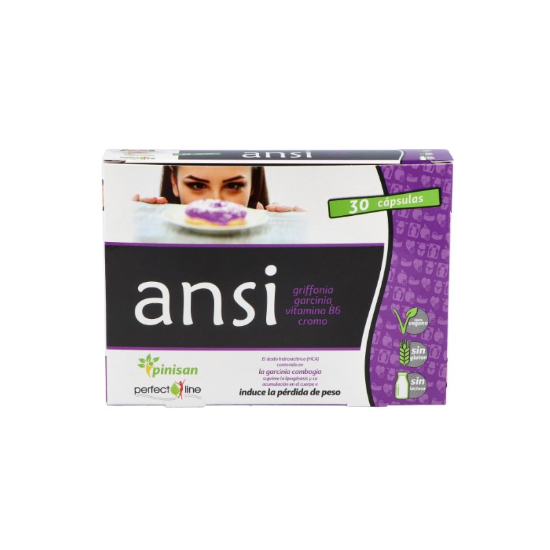 Perfect Line ANSI Plus 30 cápsulas – Control del peso y bienestar digestivo