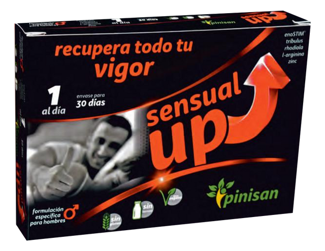 Sensual Up 30 Cápsulas – Energía, Vitalidad y Bienestar Íntimo