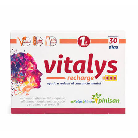 Vitalys Recharge 30 Cápsulas – Energía, Recuperación y Rendimiento Diario