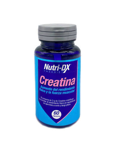 Creatina Monohidrato Nutri DX 60 Cápsulas | Fuerza, Energía y Rendimiento Deportivo